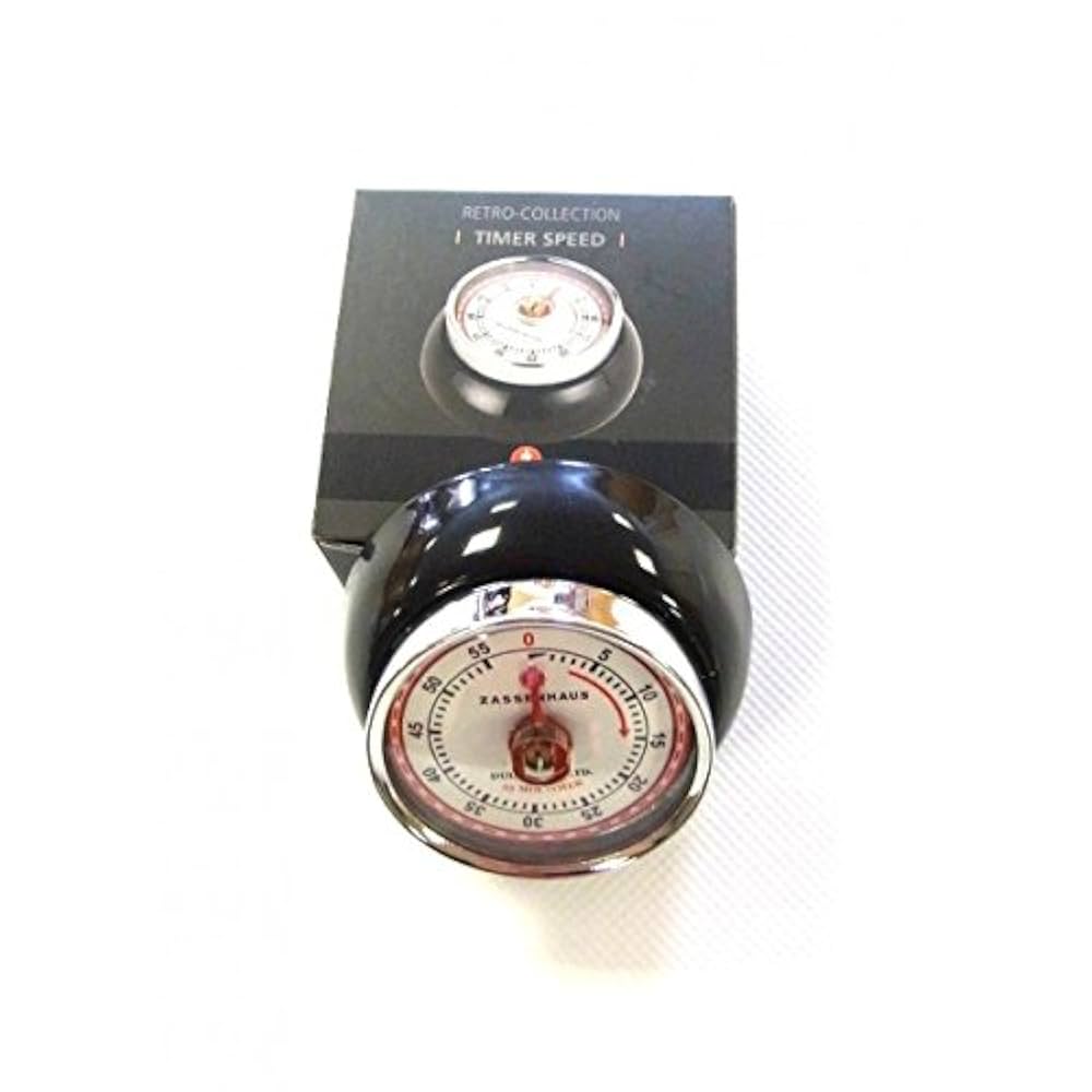 Amazon.com: Zassenhaus Magnetic Retro Kitchen Timer, Classic